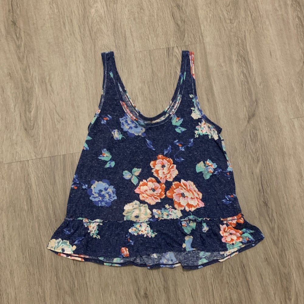 American Eagle Floral Tank Top